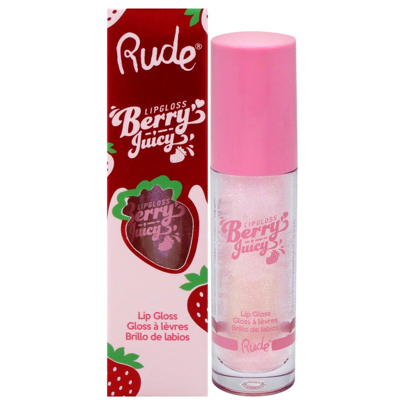 Rude Berry Juicy Lip Gloss - Crystalize by Rude Cosmetics for Women - 0.14 oz Lip Gloss - Image 1